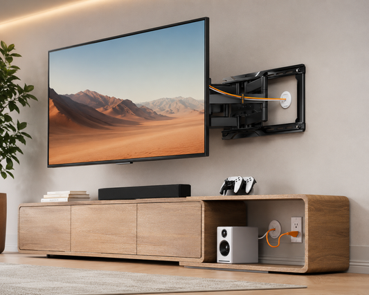 In-wall cord Concealer for Wall Mounted TV