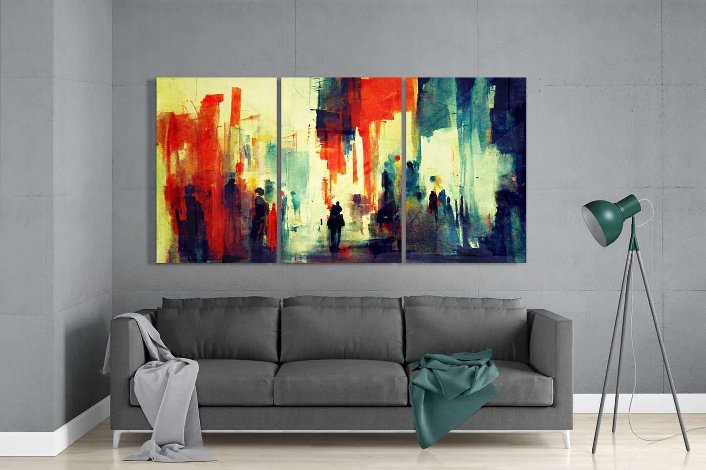 Shadows (Glass Wall Art)