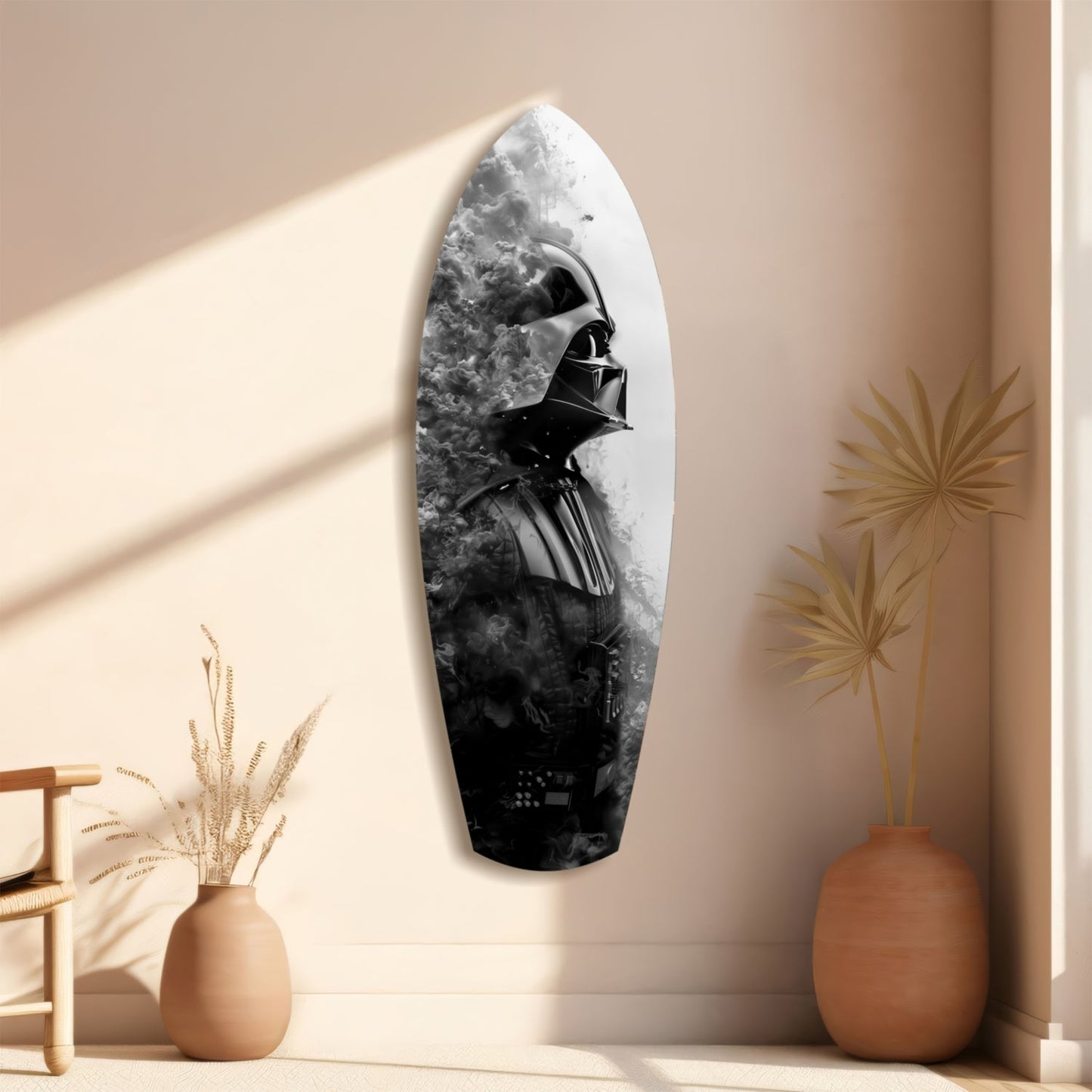 Dark Force Glass Wall Art