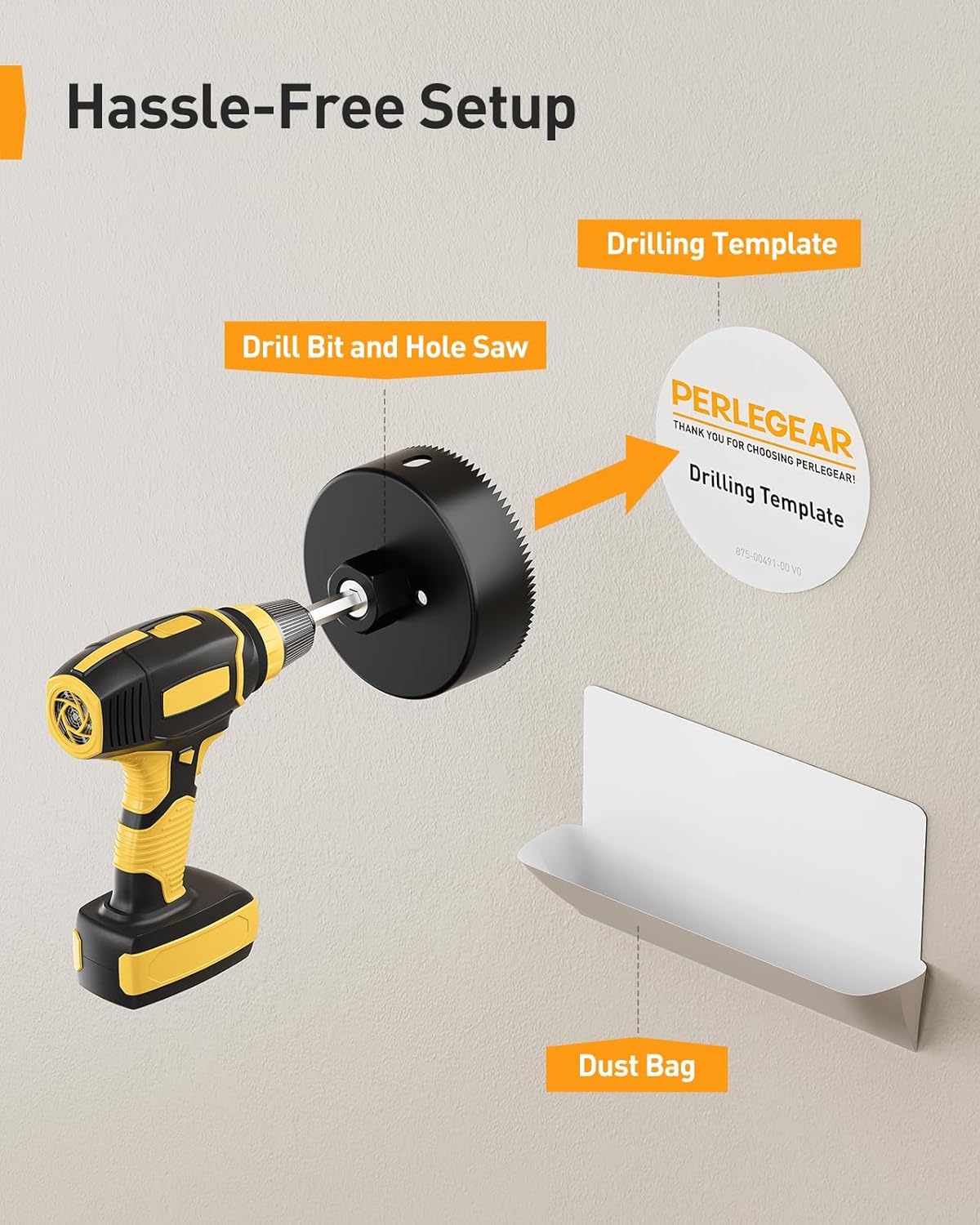 In-wall cord Concealer for Wall Mounted TV