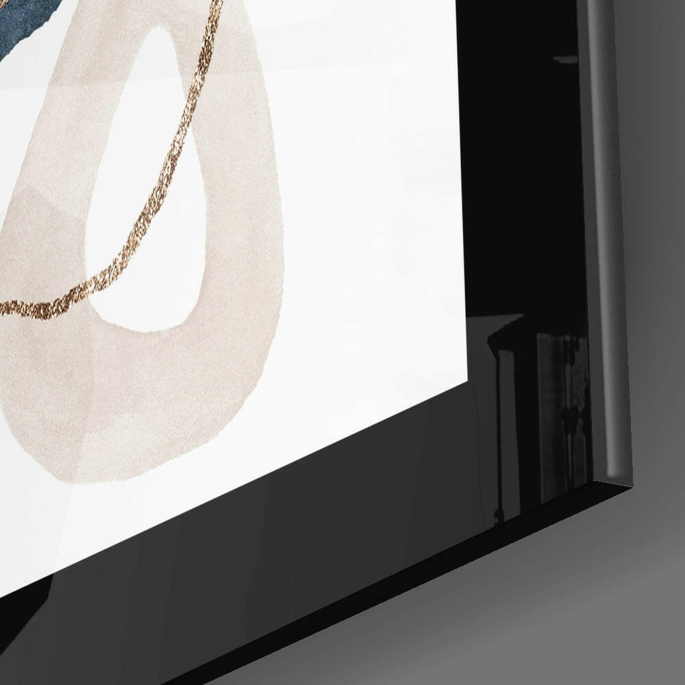 Abstract Modernity Glass Wall Art