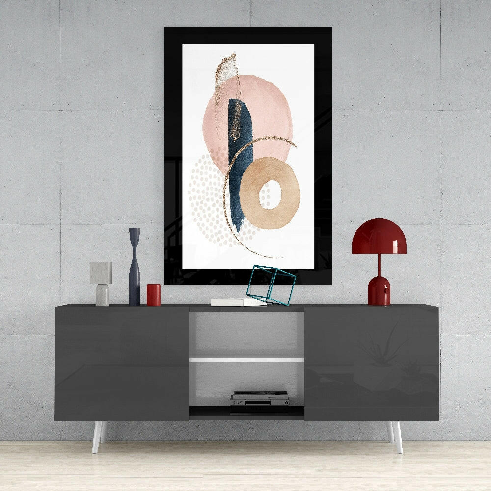 Abstract Modernity Glass Wall Art