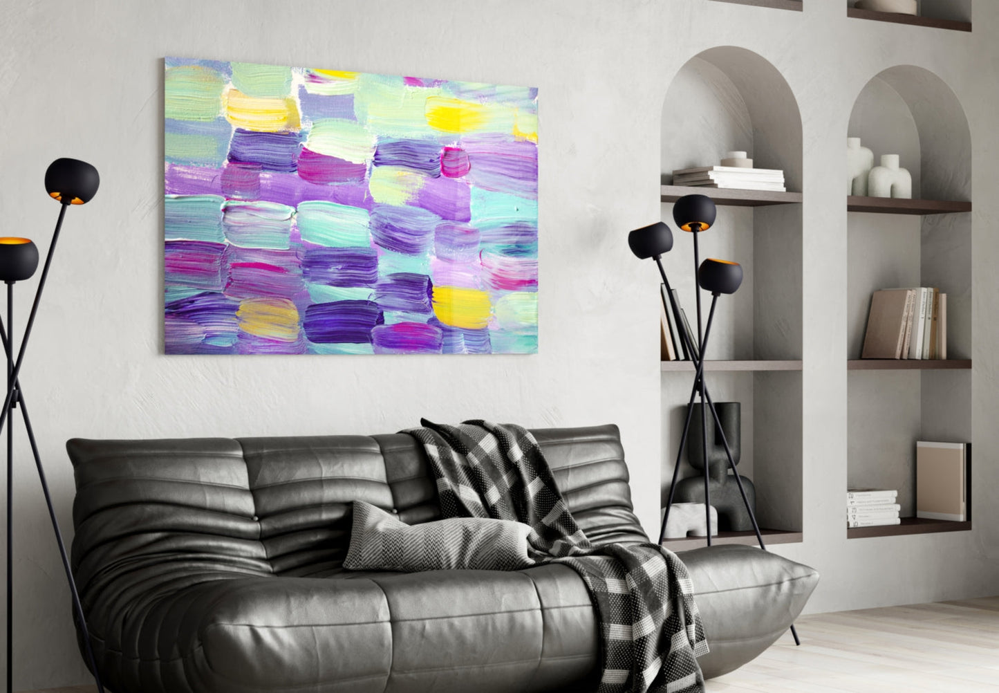 Lavender Mosaic