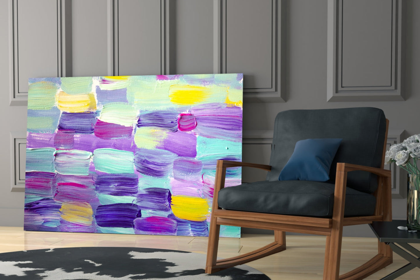 Lavender Mosaic