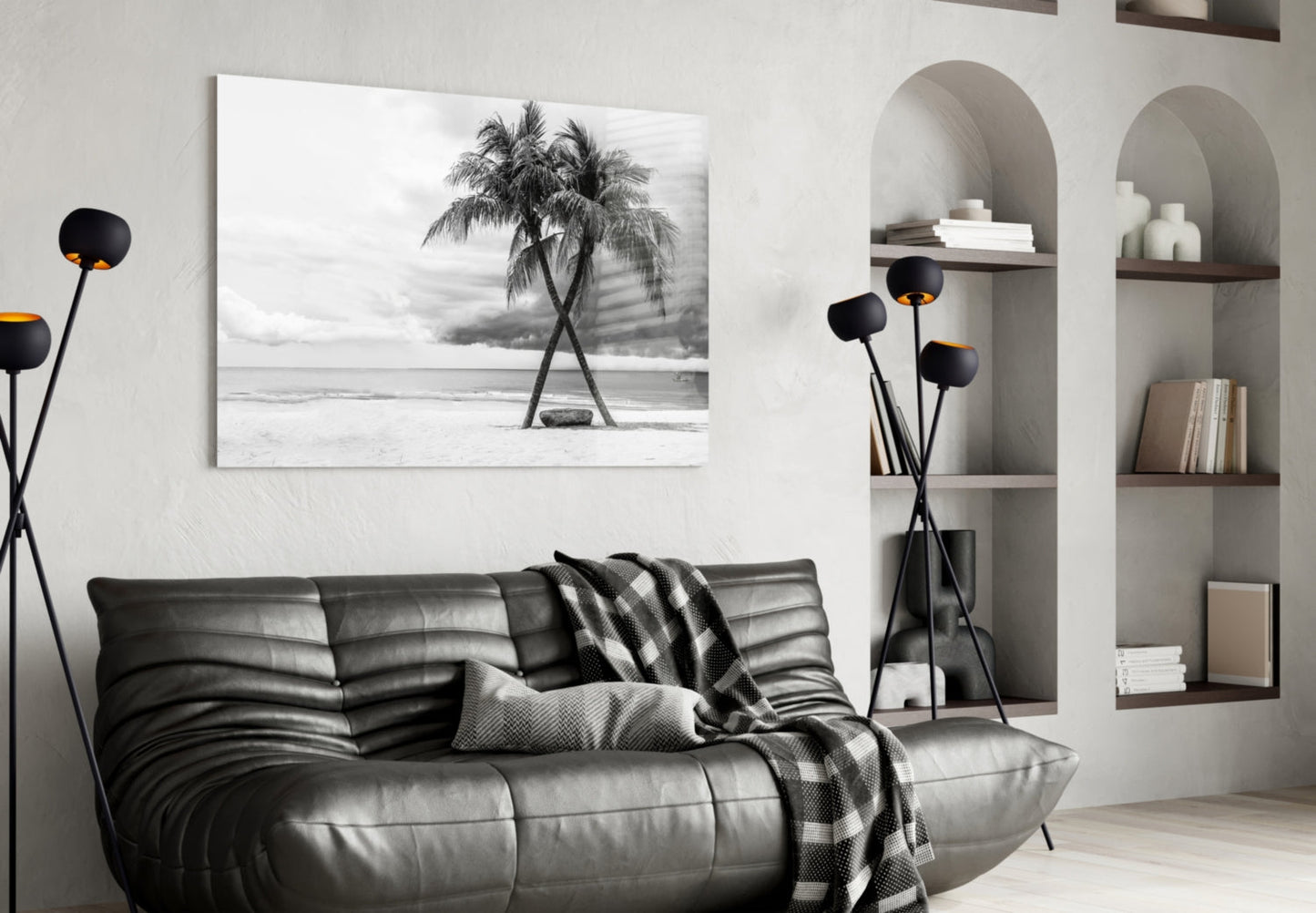 Crossed Palms