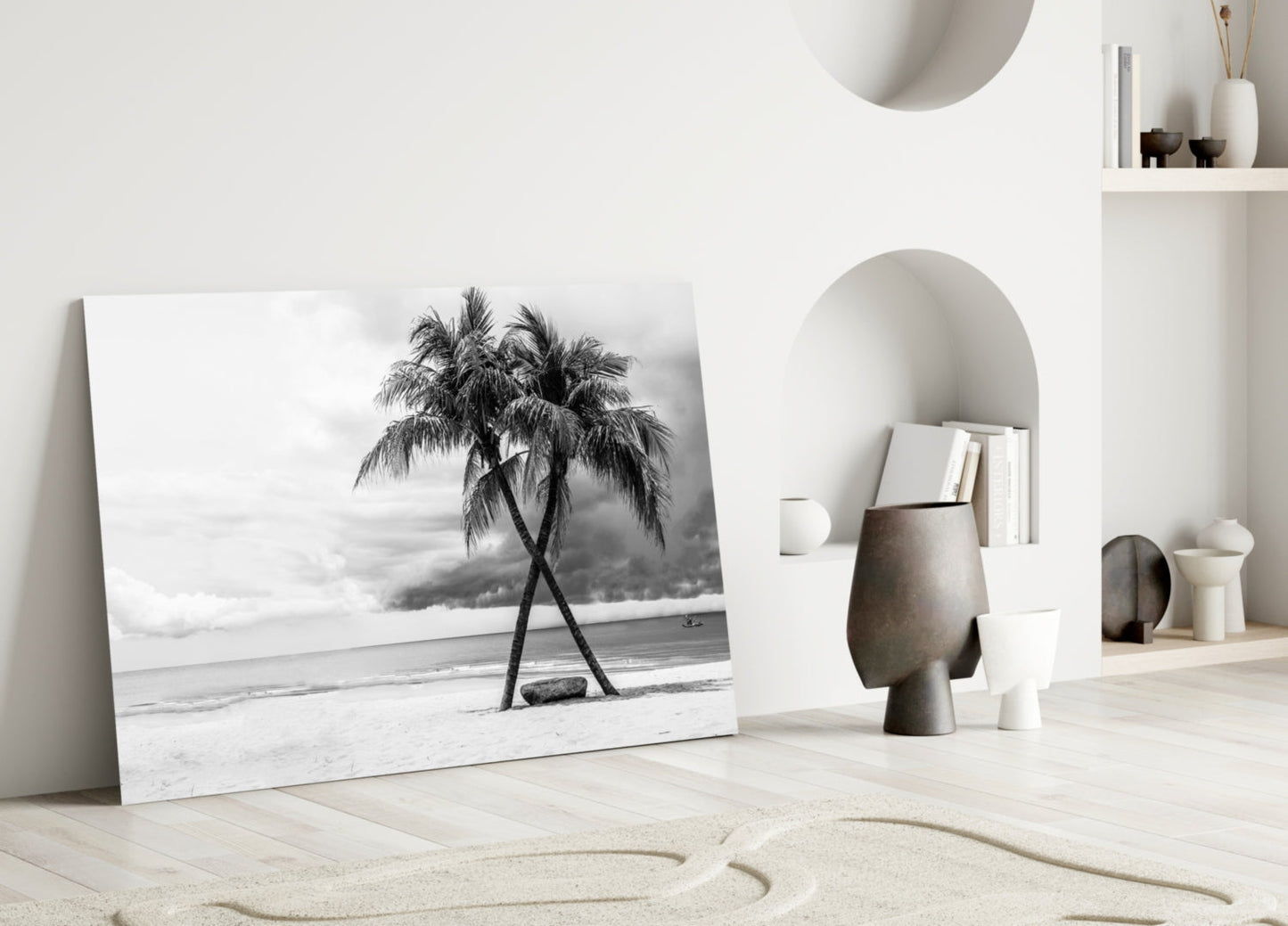 Crossed Palms