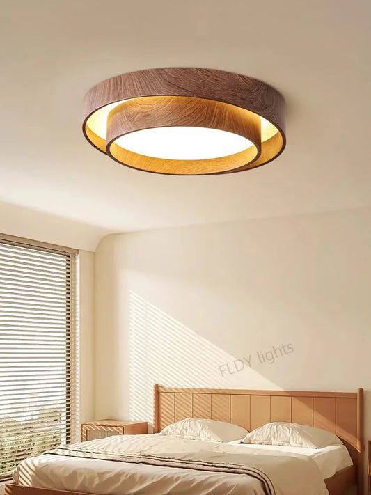 Menvix Nordic Walnut Wood LED