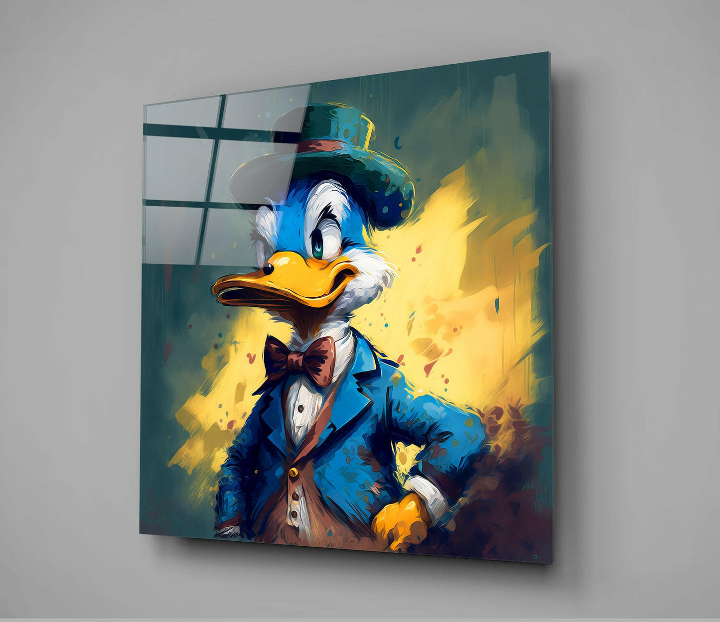 Darkwing Duck Glass Wall Art  || Designers Collection