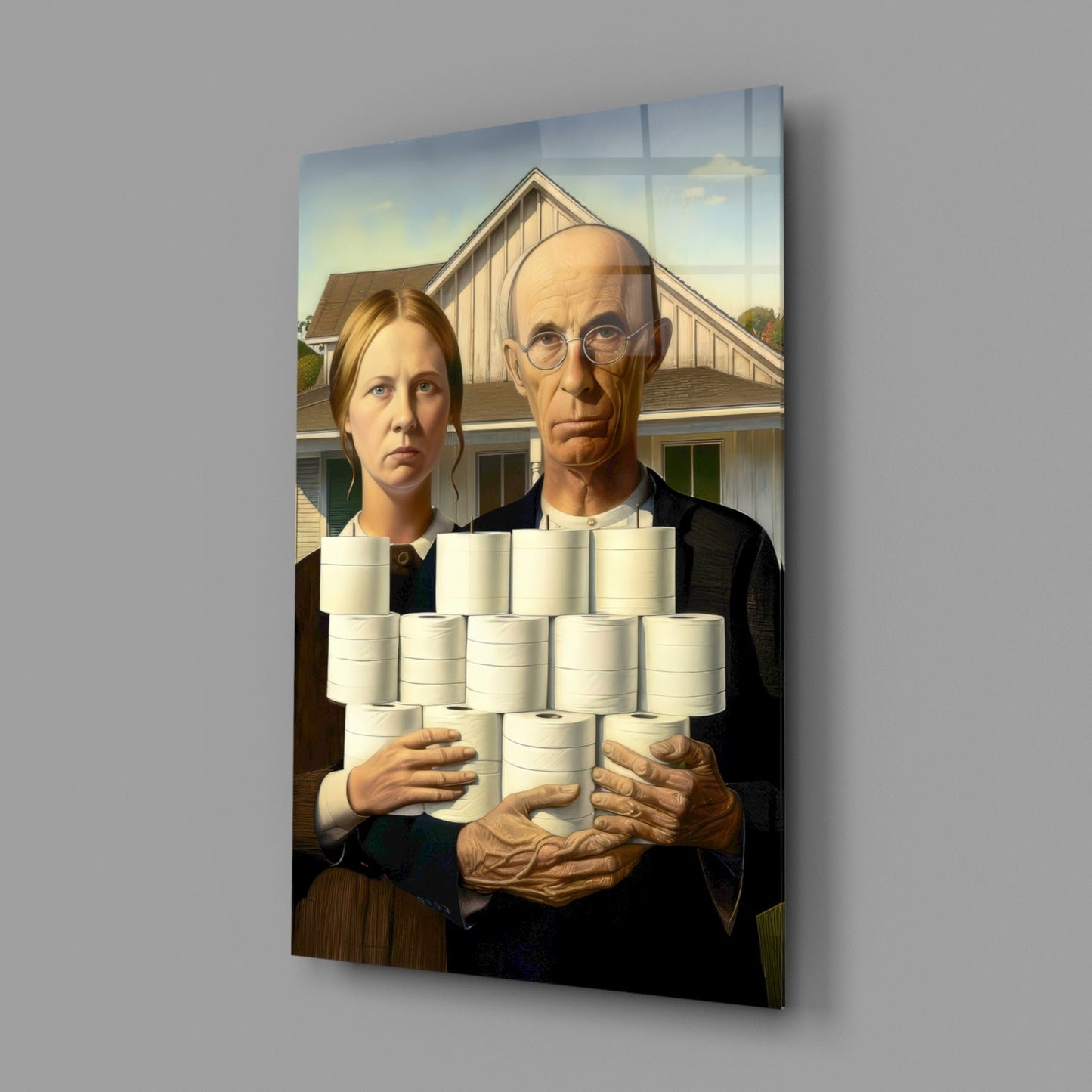 American Nightmare (Glass Wall Art)