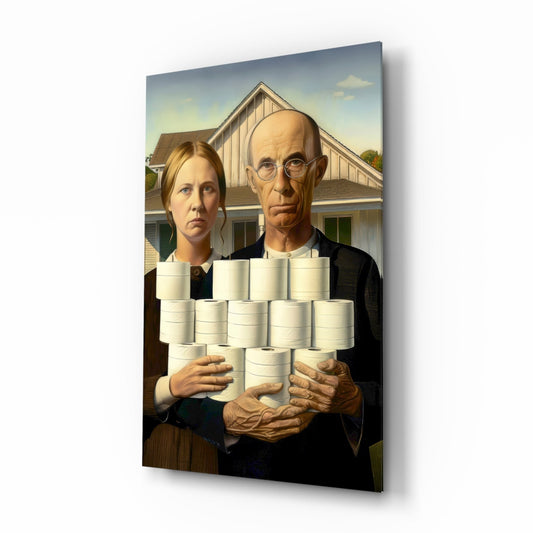 American Nightmare (Glass Wall Art)