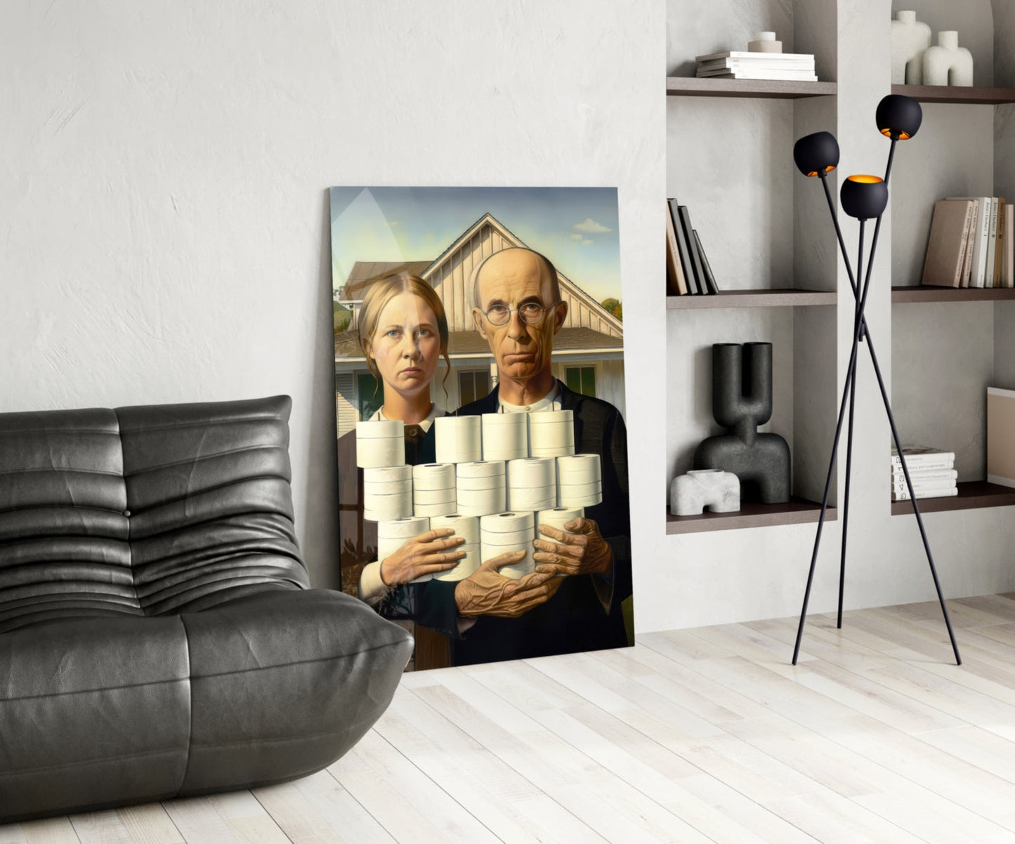 American Nightmare (Glass Wall Art)