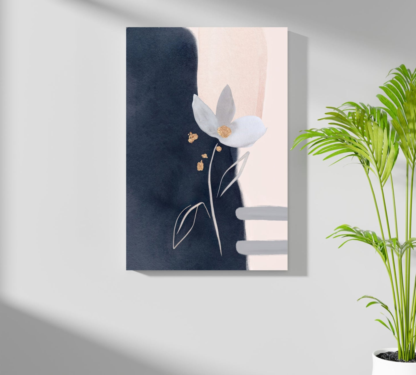 Abstract Flower Aluminum Print