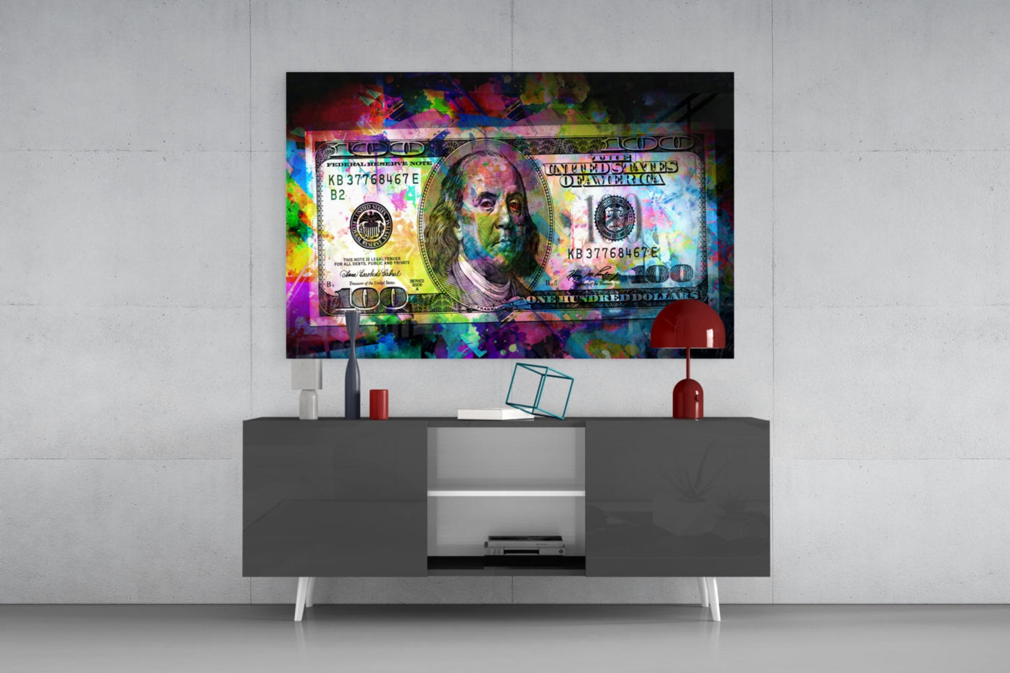 Benjamin in Color (Glass Art)