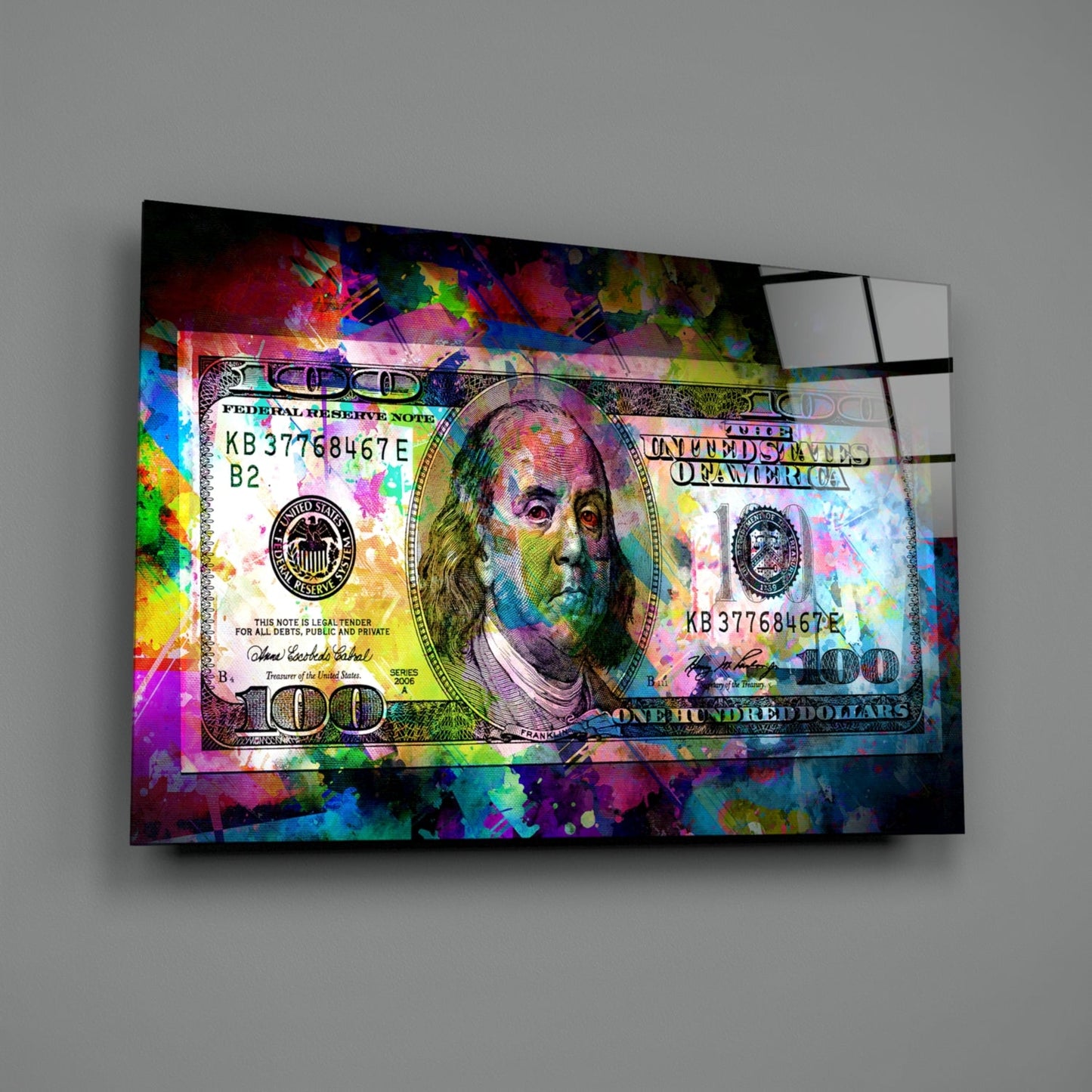 Benjamin in Color (Glass Art)