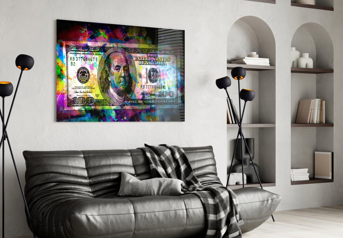 Benjamin in Color (Glass Art)