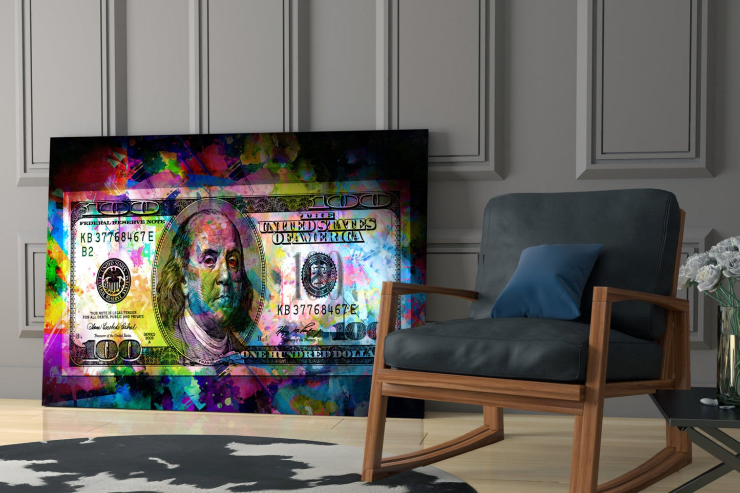 Benjamin in Color (Glass Art)