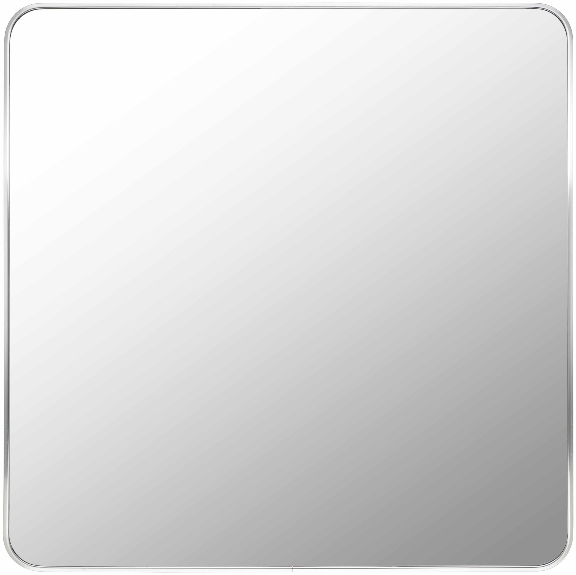 Ockenfels Modern Arched Silver Gray Wall Mirror-2