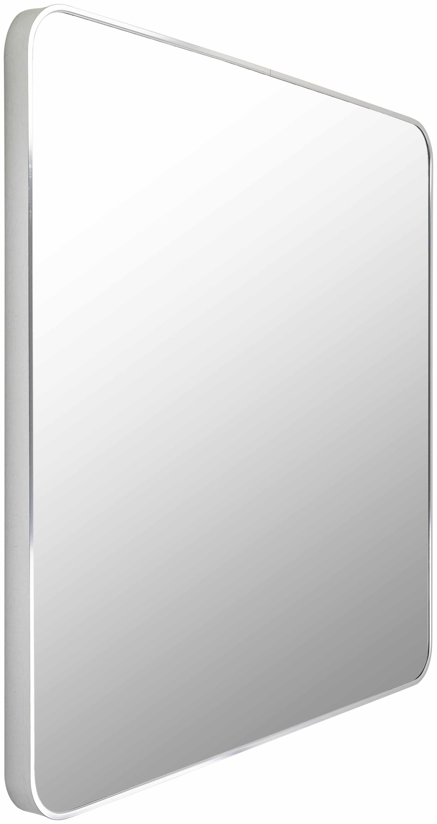 Ockenfels Modern Arched Silver Gray Wall Mirror-3