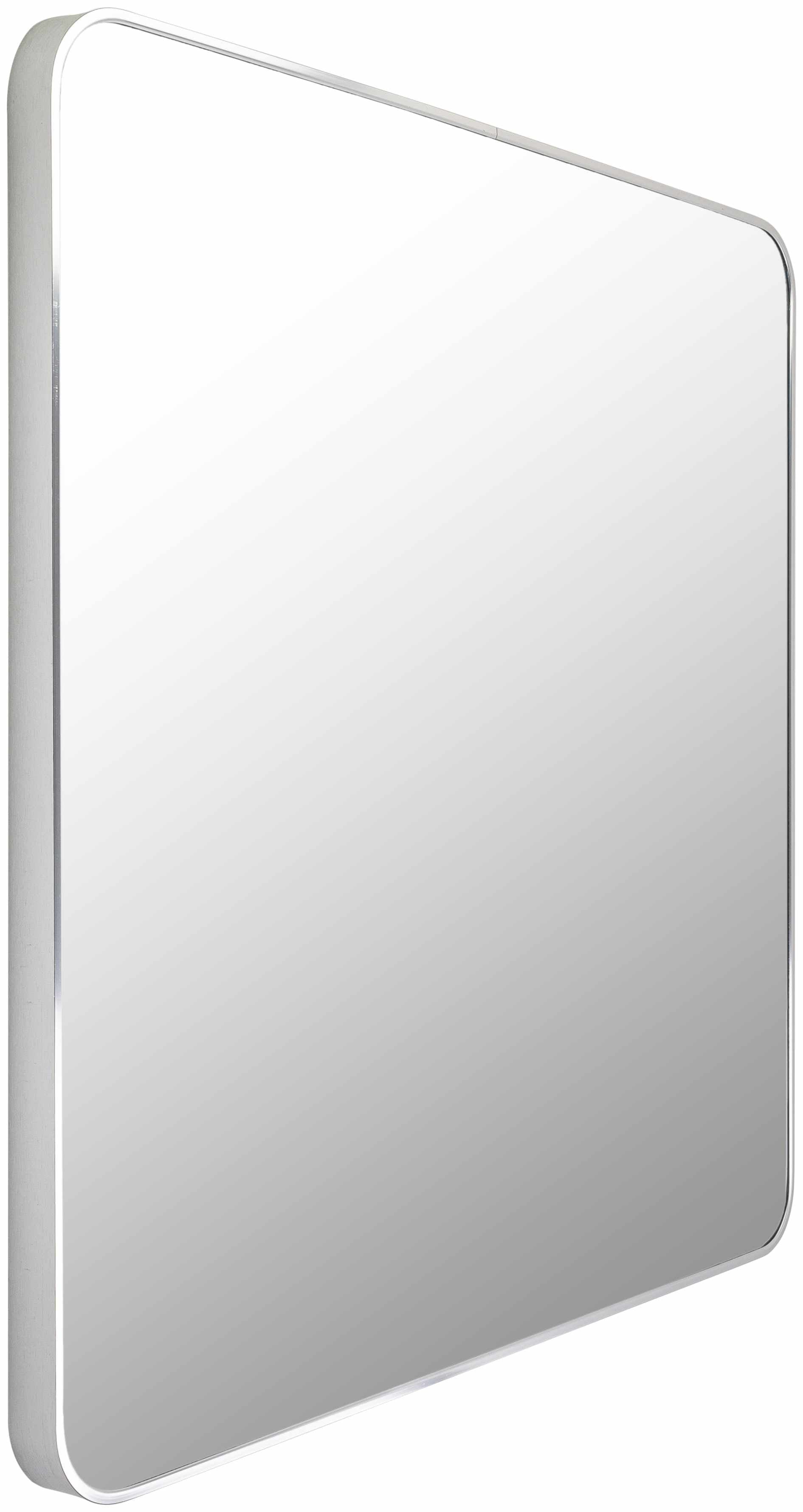 Ockenfels Modern Arched Silver Gray Wall Mirror-3