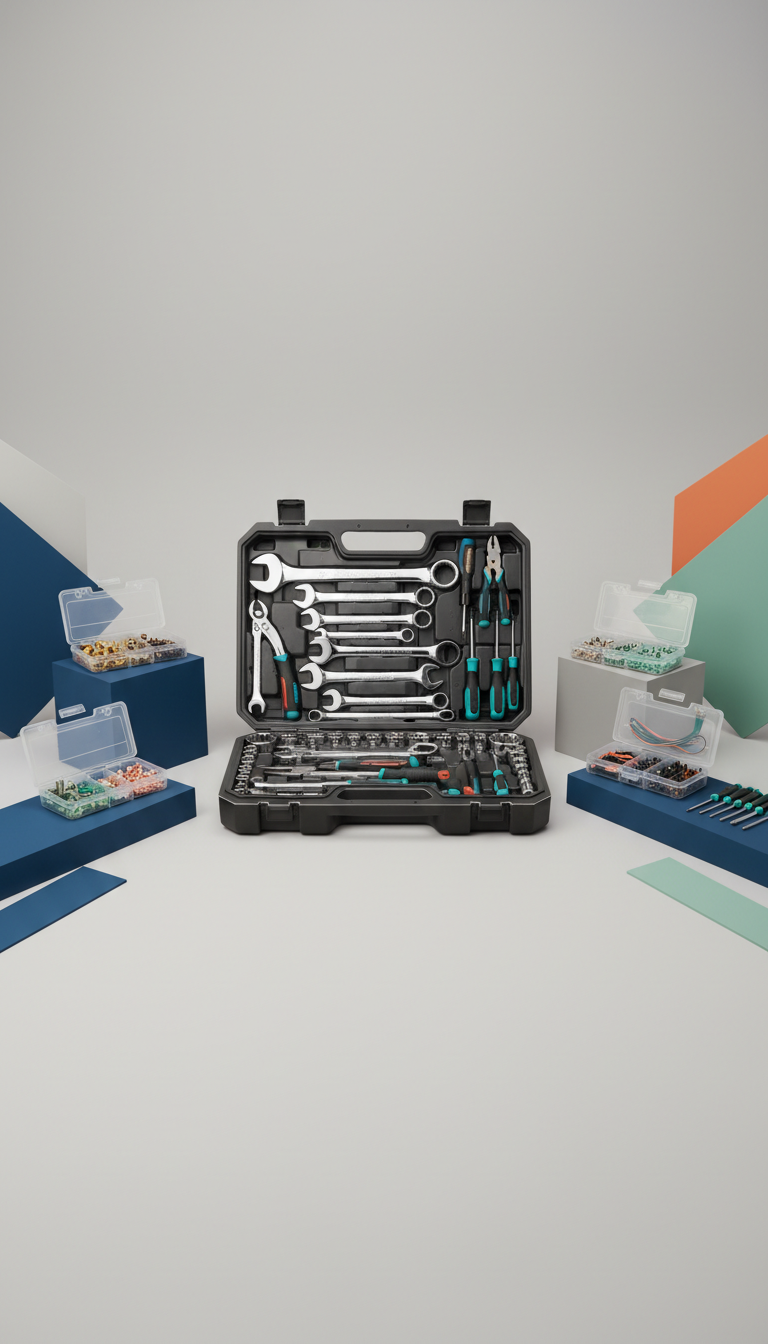 Pro Hardware Toolkit with Magnetic Driver