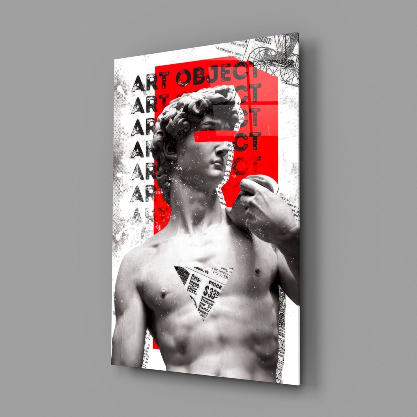 Art Object Glass Wall Art