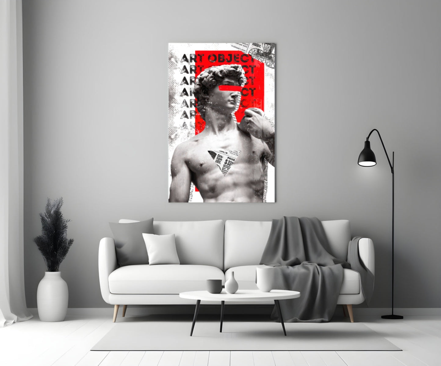 Art Object Glass Wall Art