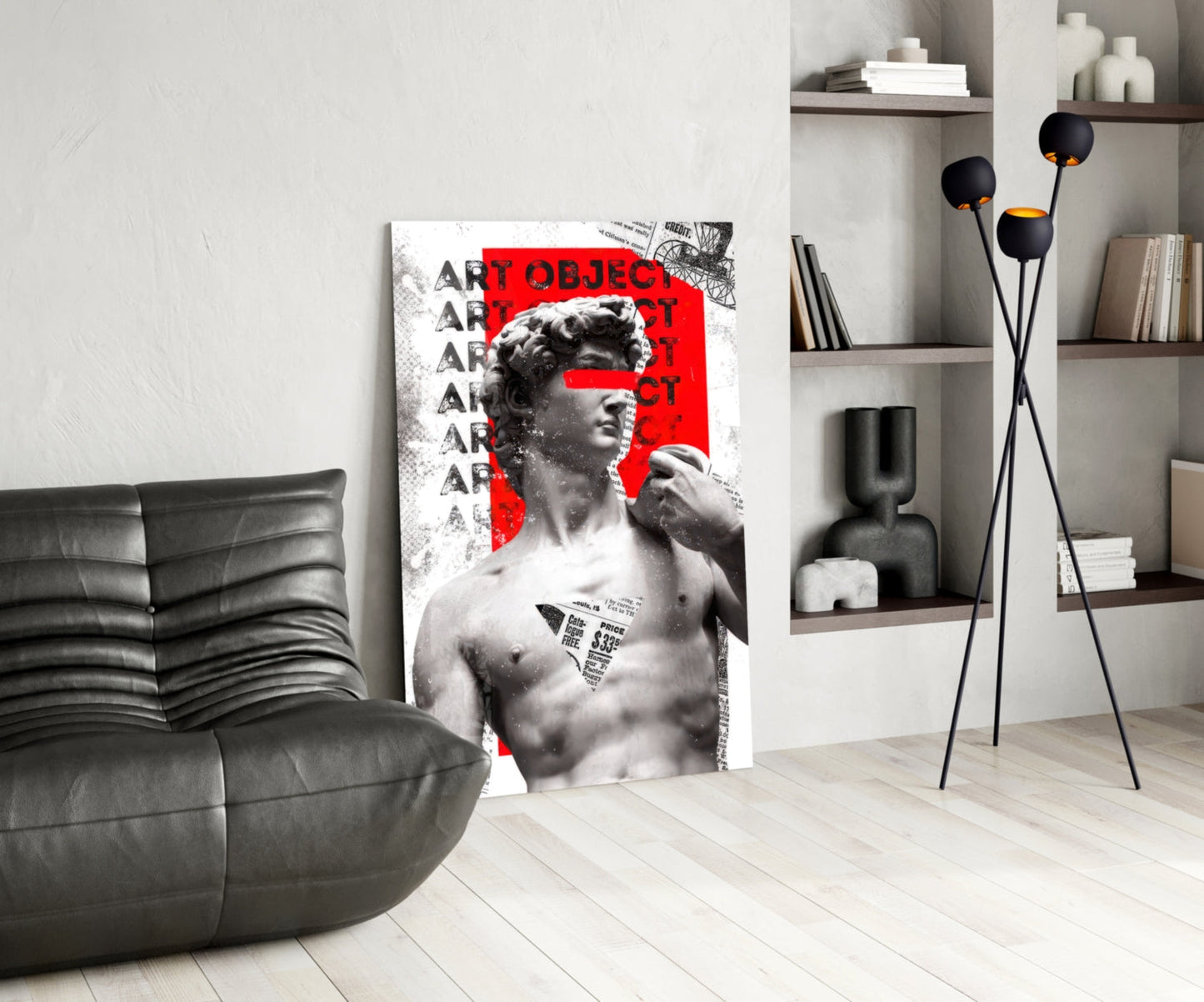 Art Object Glass Wall Art